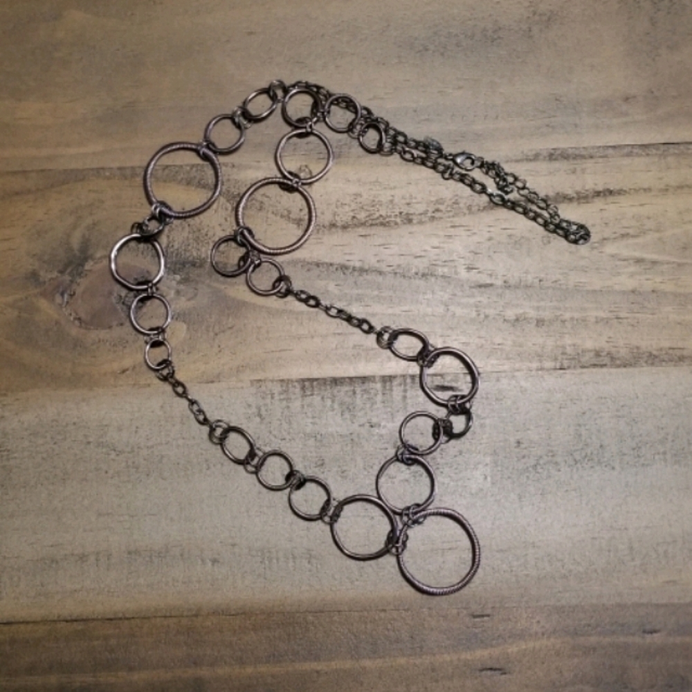 Lia Sophia Bronzed Necklace